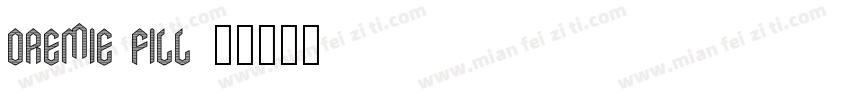 Dremie Fill字体转换